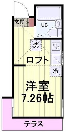 コージーフラットの物件間取画像